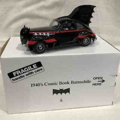 NEW 1940's COMIC BOOK BATMOBILE, Danbury Mint 1998, 1:24 scale, Die-Cast, BATMAN