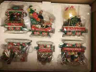 NEW Danbury Mint YORKIE Christmas Express Train Holiday Decoration Yorkshire