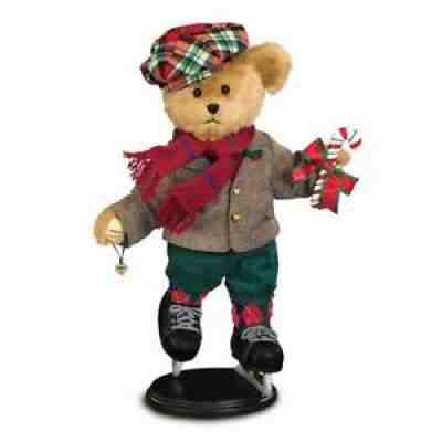 DANBURY MINT 2015 Christmas Bear DUNCAN 18â? NIB