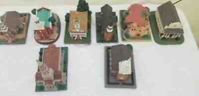 Danbury Mint 1994 Complete Set Historic American Churches Collection