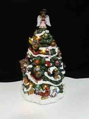 Danbury mint yorkshire terrier Yorkie Christmas Tree with angel