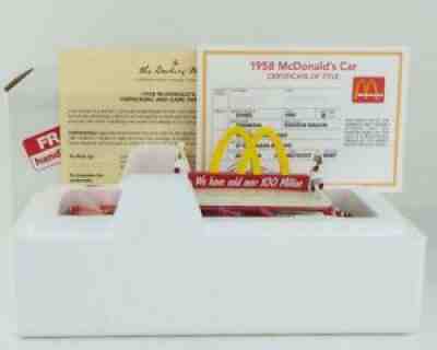 NEW! ALL DOCS! TITLE! Danbury Mint McDonaldâ??s 1958 Edsel Bermuda Station Wagon