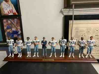 1977 Dallas Cowboys Super Bowl Champions Danbury Mint Figurines, no CO