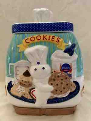 Vintage 2002 Danbury Mint Pillsbury Doughboy Cookie Jar-Rare