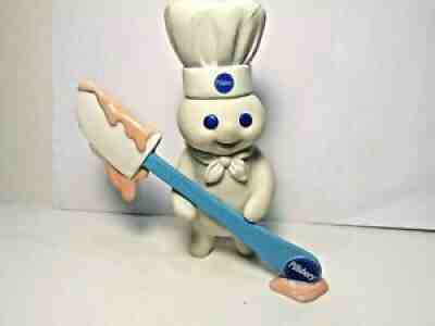 PILLSBURY DOUGHBOY COLLECTOR FIGURINES danbury mint SPREADING IT ON THICK