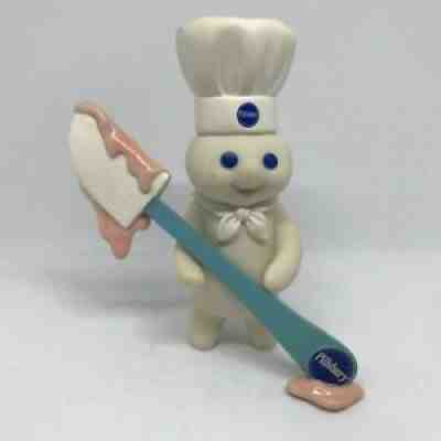 Pillsbury Doughboy Danbury Mint Collector Figurine "Spreading It On Thick"