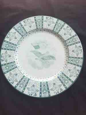 Zachary Taylor China White House Collector Plate Castleton Replica Ltd Ed Green