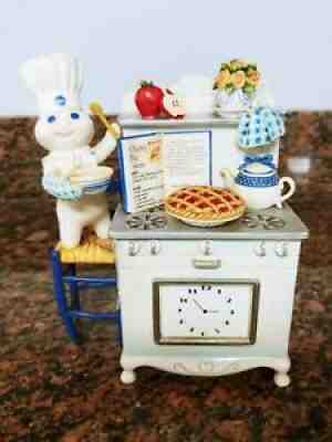 Pillsbury Doughboy Danbury Mint "Time for Pie" Clock Rare