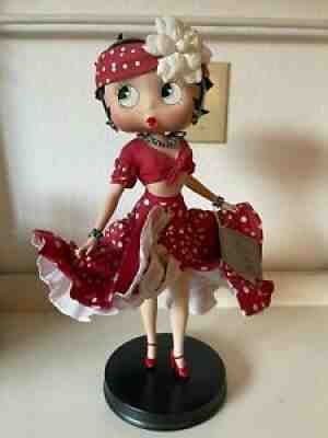 Danbury Mint Betty Boop, Red Polka Dot Dress Porcelain Collector Doll (16 inch)