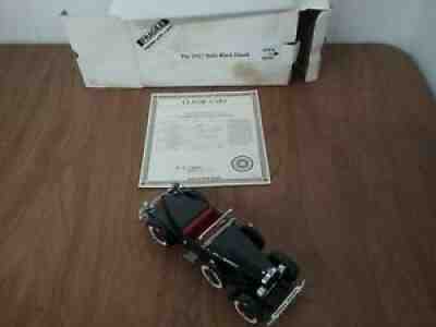 Danbury Mint 1927 Stutz Black Hawk Black 1:24 Scale Diecast w/ Paper!