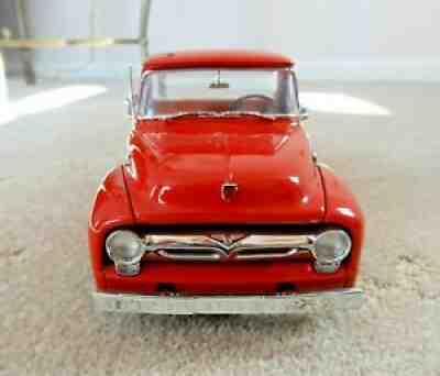 Danbury Mint 1956 Ford F-100 Pickup Truck ~ Fiesta Red