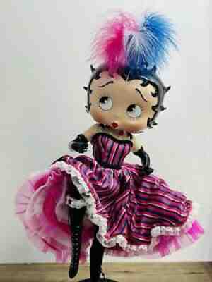 Danbury Mint Betty Boop Porcelain Can Can Dancer Doll by Syd Hap In Box 19â?