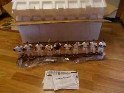 1961 New York Yankees 10 figurines Danbury Mint