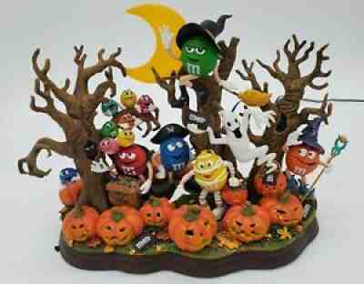 Rare M&M's "Haunted Pumpkin Patch" Halloween Danbury Mint Collectible Figure