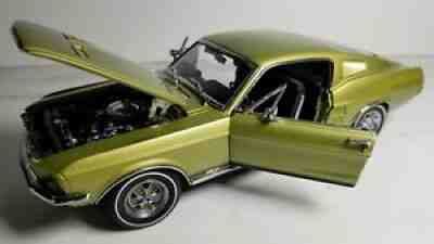 Danbury Mint Limited Edition 1967 Ford Mustang GT Fastback #718/5000 Olive NEW