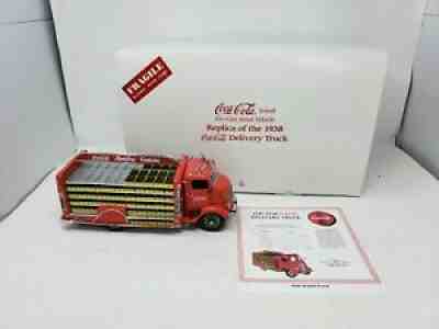 Danbury Mint Replica of the 1938 Cab Over Engine Coca-Cola Delivery Truck COA