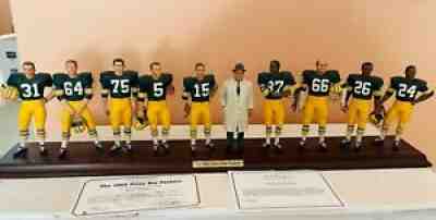 1966 GREEN BAY PACKERS DANBURY MINT FULL TEAM, COA and original box