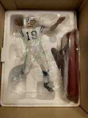 Danbury Mint JOHNNY UNITAS NFL HOF Baltimore Colts Figure Figurine NIB *RARE*