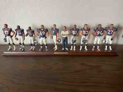 DANBURY MINT NFL TEAM FIGURINES 1998 SUPER BOWL CHAMPS DENVER BRONCOS