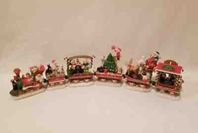 Danbury Mint Scottish Terrier Scotty Dog Christmas Express Train RARE