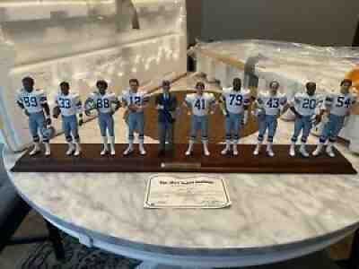 1977 Dallas Cowboys Football NFL Team Figurines by the Danbury Mint Collectibles