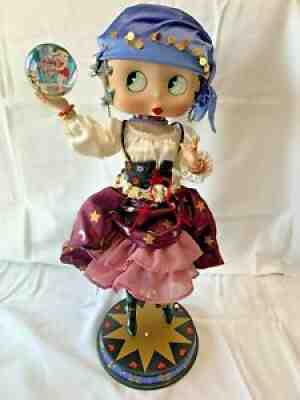 Danbury Mint Mystic Betty Porcelain 15" tall with box and stand