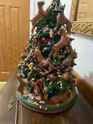 danbury mint boxer christmas tree