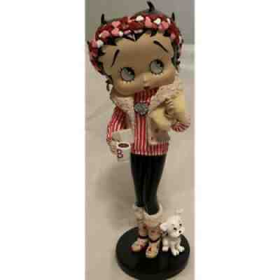 2006 RETIRED BETTY BOOP Snow Bunny FIGURINE Danbury Mint NEW with COA About 9"