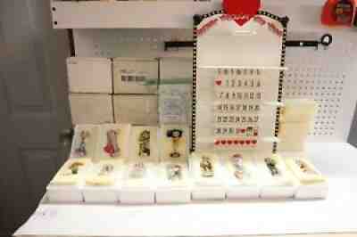 Danbury Mint Betty Boop â??Boopin Through The Yearsâ? Perpetual Calendar W/ Boxes!