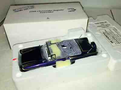Rare 1/24 Diecast Danbury Mint 1958 Chevy Impala Lowrider Convertible with Box