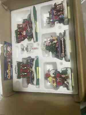 DANBURY MINT GARFIELD CHRISTMAS EXPRESS TRAIN SET/ PAWS EXCELLENT COND