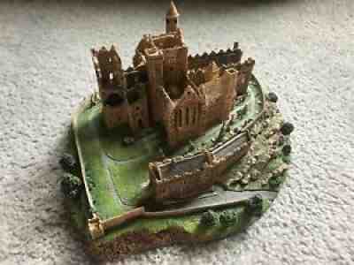 RARE: Danbury Mint Sculpture - Rock of Cashel (County Tipperary Ireland) - w/COA