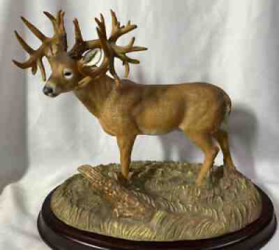 RARE! Danbury Mint ~ MISSOURI GIANT ~ Porcelain Deer by Ron Van Gilder