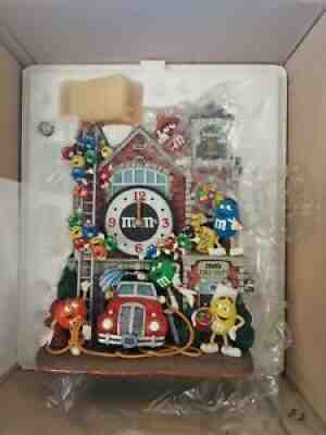 M & M Danbury Mint Fire Dept Clock