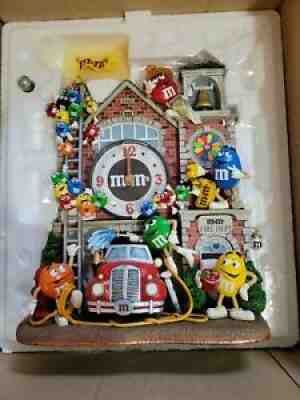 Danbury Mint, FIRE DEPARTMENT, M&M COLLECTORS CLOCK, NIB