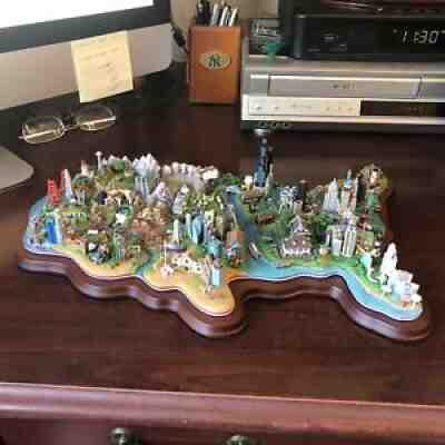 danbury mint from sea to shining sea diorama of the United States