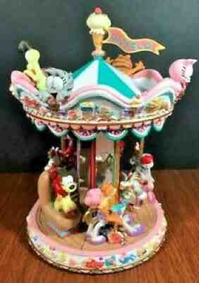 Garfield's Spinning Carousel Jim Davis Danbury Mint