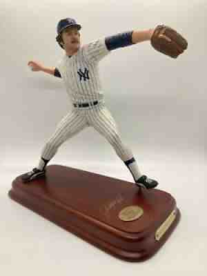 Danbury Mint 8" figurine Jim "Catfish" Hunter w/original packaging Yankees