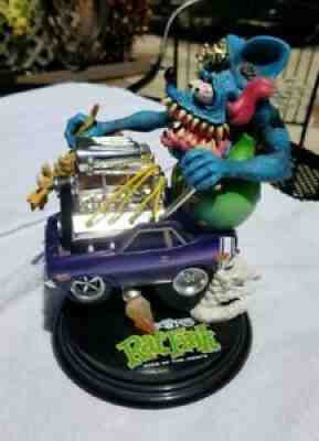 2002 Danbury Mint Big Daddy Ed Roth Rat Fink King Of The Hemi's Hot Rod Figurine