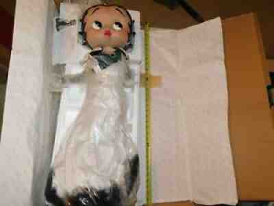 RETIRED BETTY BOOP FIGURINE Danbury Mint BETTY'S GRAND GALA STAND 31" TALL LARGE