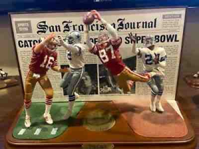 49ers The Catch Rare Figurine From Danbury Mint