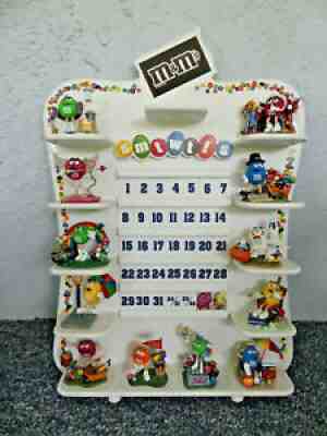 Danbury Mint M&M Perpetual Calendar 12 Figurines 12 Holiday Tiles