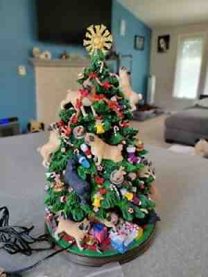 A Pug Christmas Tree Danbury Mint