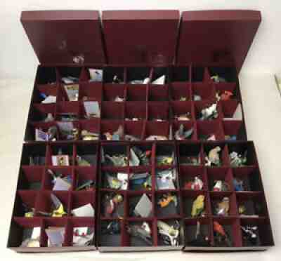 DANBURY MINT BIRD ORNAMENT COLLECTION - 72 PIECES