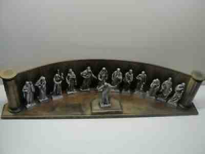 COMPLETE SET 12 DANBURY MINT CHRIST & THE TWELVE APOSTLES JESUS DAVID LAROCCA