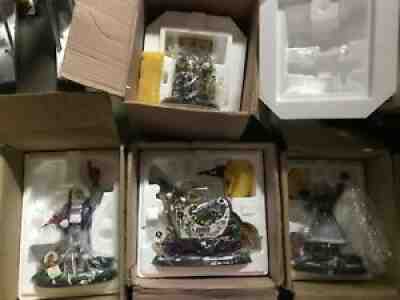 RARE NEW YORK GIANTS DANBURY MINT STATUE FIGURE SETS RARE 4PC