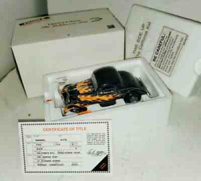 1/24 Diecast Danbury Mint L.E. The California Kid 1934 Ford Coupe w/Box & title