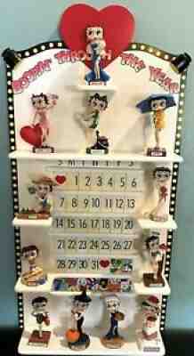 Danbury Mint Betty Boop â??Boopin Through The Yearsâ? Perpetual Calendar