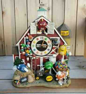 M&M's Farm Clock by Danbury Mint