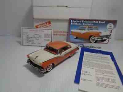 DANBURY MINT RARE 1956 FORD FAIRLANE VICTORIA LE #889/5000 W/DOCS "RASH FREE"